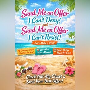 SEND YOUR BEST OFFER